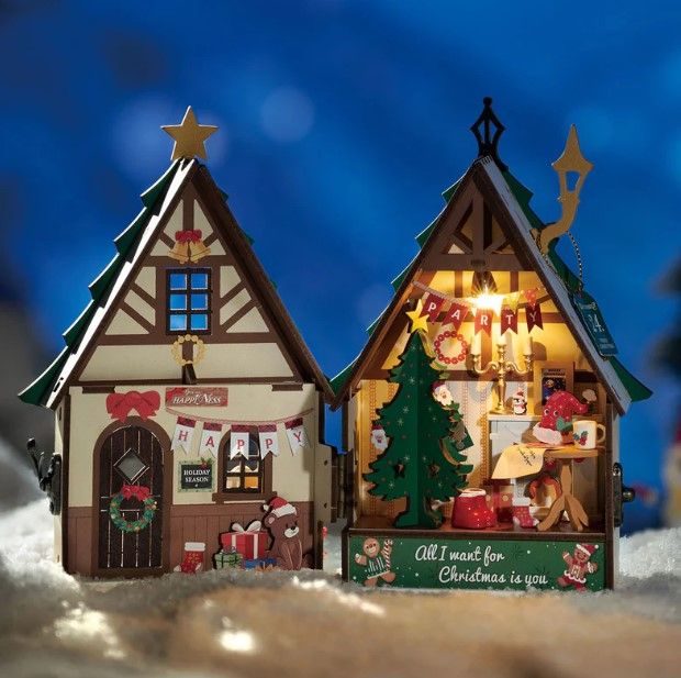 DIY House - Twinkling Christmas House
