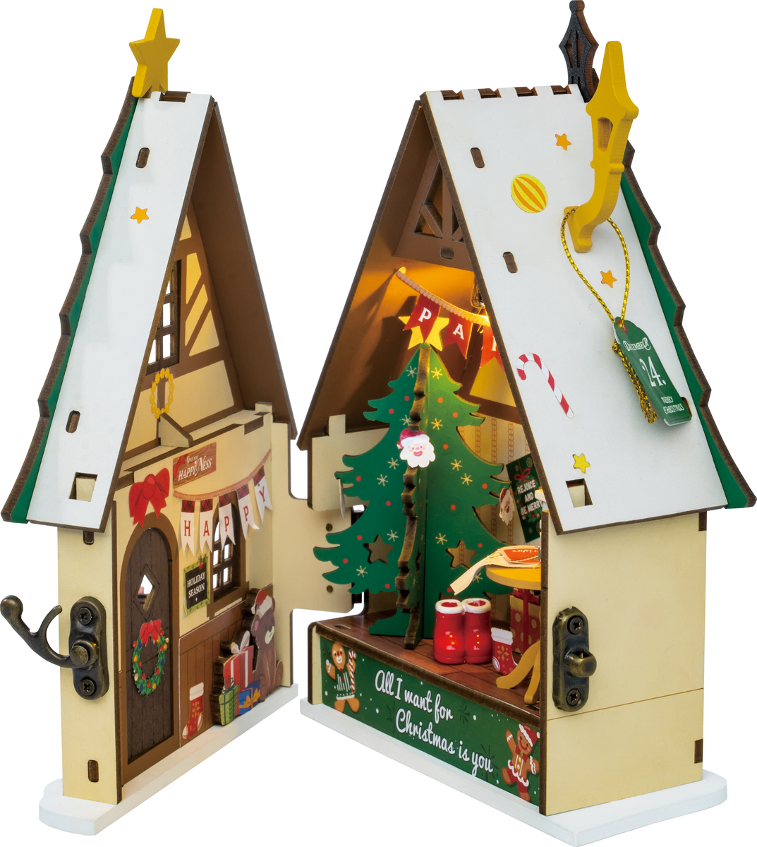 DIY House - Twinkling Christmas House