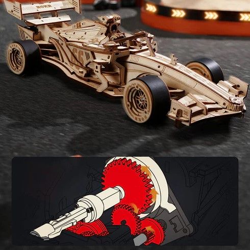 Rokr DIY - Modèle de voiture de course F1