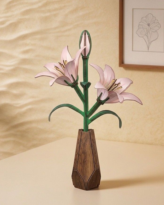 DIY Flora Series - Lys Rose