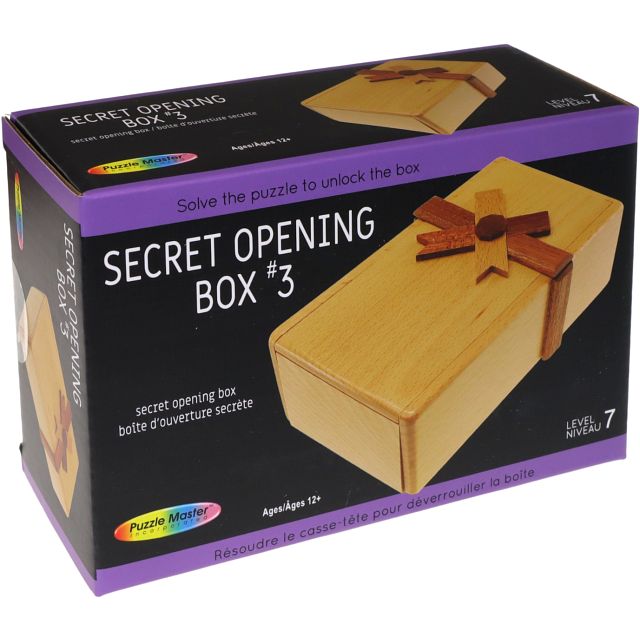 Puzzle Master - Secret Opening Box #3