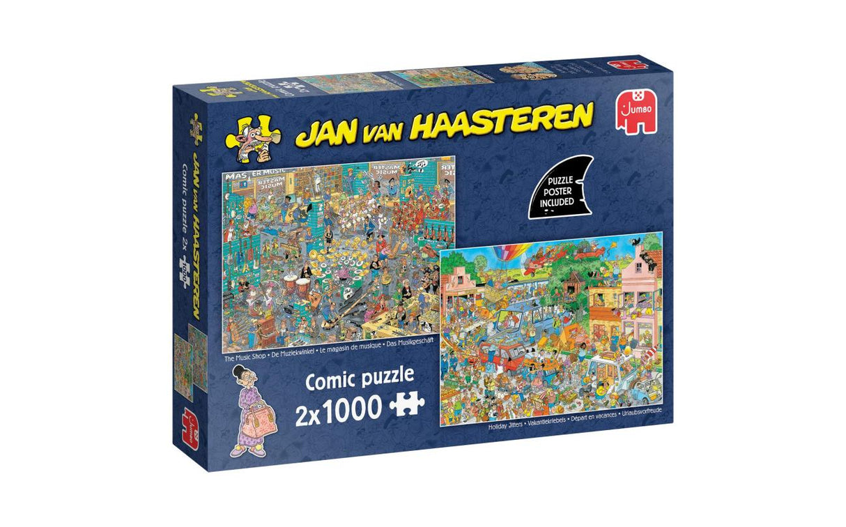 The Music Store and Holiday Jitters - JVH - 2 x 1000 pcs