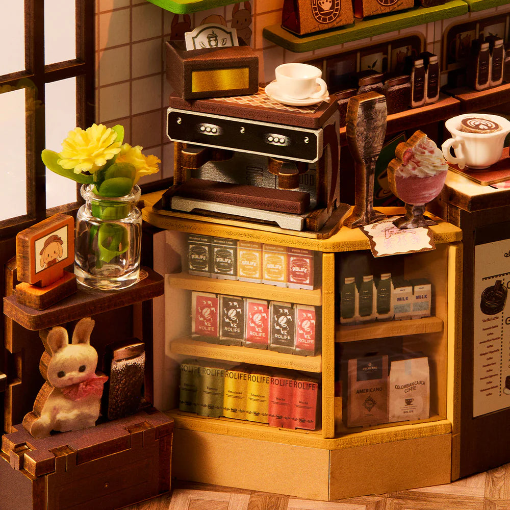 DIY Booknook - Holiday Café