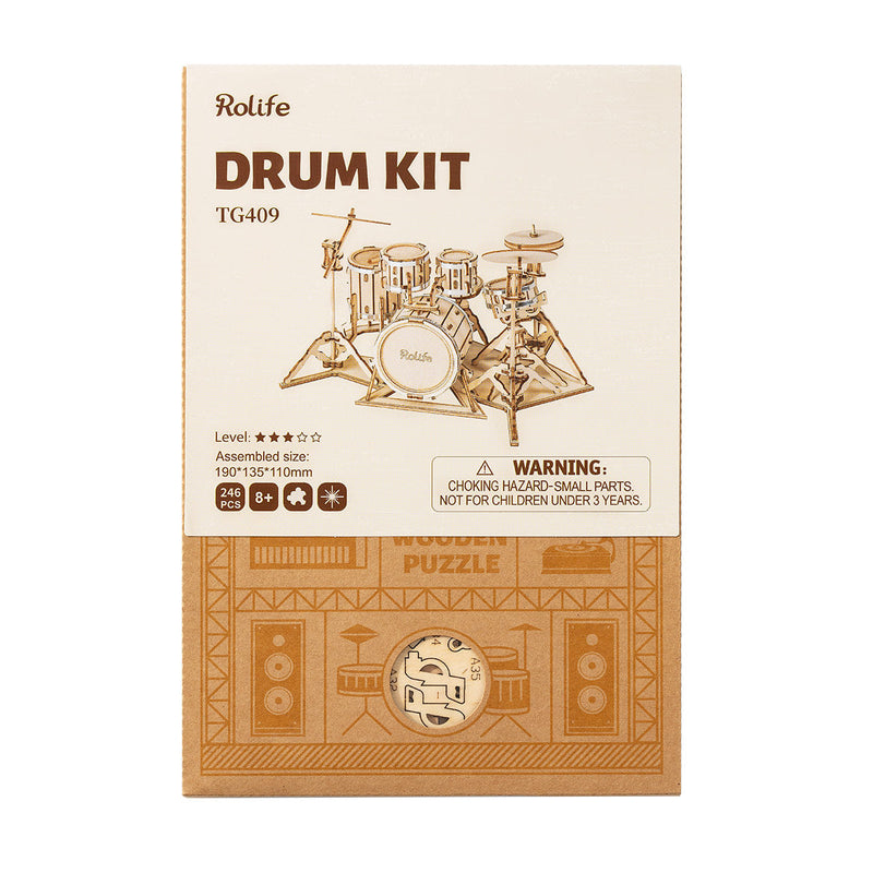 Rolife - 3D Drum Kit 246 pcs