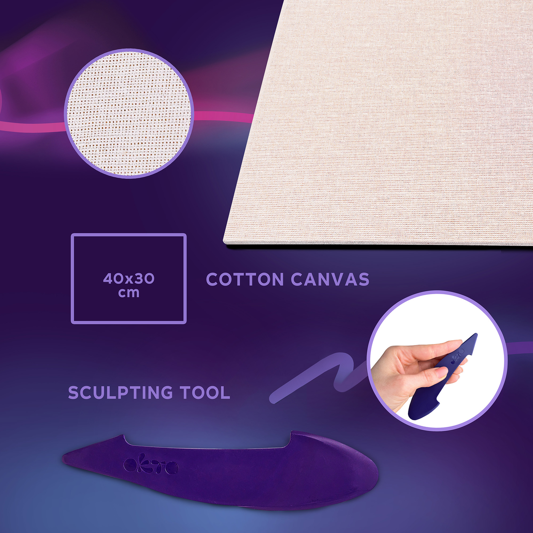 OKTO Creative Painting Set - Starry Night (Multi)