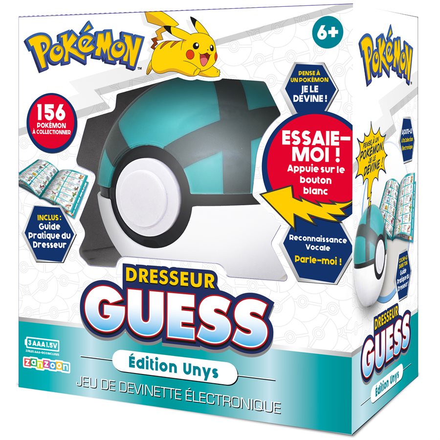 Pokémon Dresseur Guess - Édition Unys (Fr)