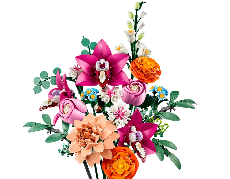 Pretty Pink Flower Bouquet - Botanical Collection