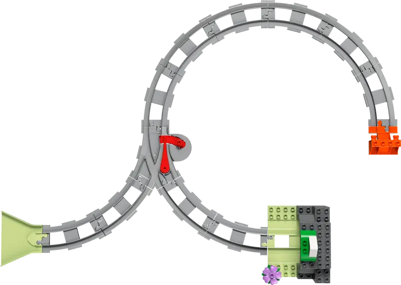 Ensemble d’extension Tunnel et rails de train - Duplo