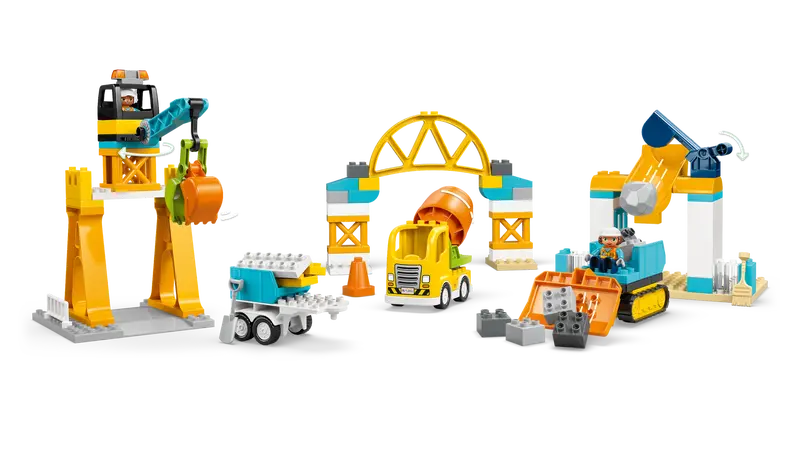 3-in-1 Construction Site and Vehicles - Duplo