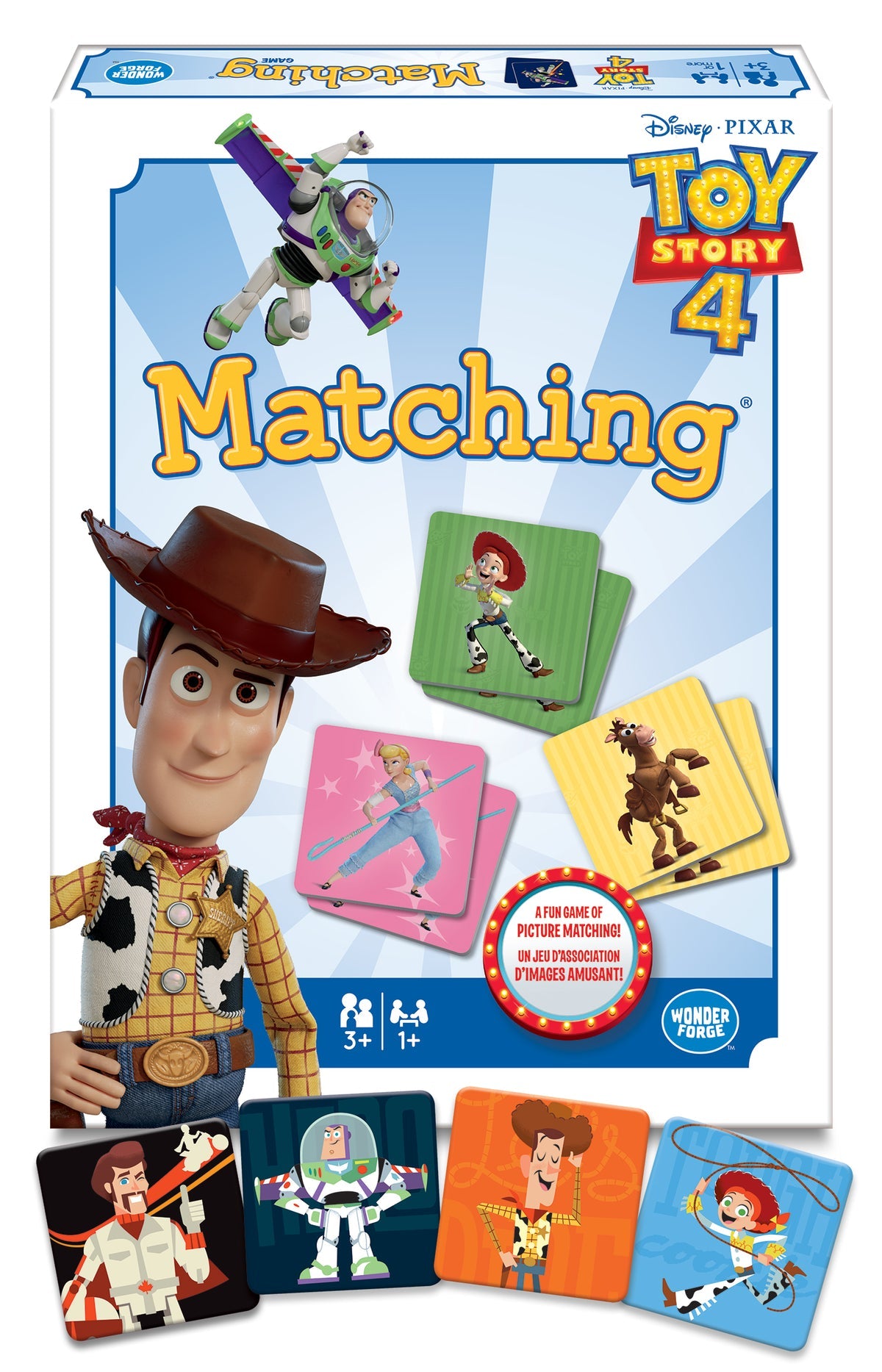 Matching Game - Toy Story 4 (Bil)