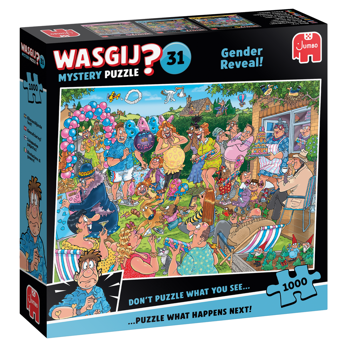Annonce du sexe ! - Wasgij Mystery #31 - 1000 mcx