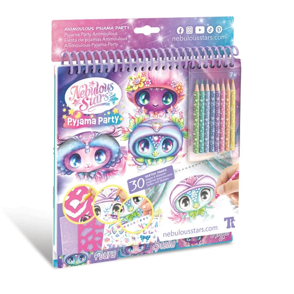 Sketchbook - Pyjama Party Animoulous - Nebulous Stars