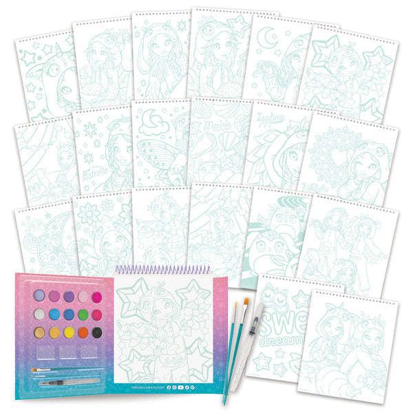 Aquarelle magique - Party Pyjama - Nebulous Stars