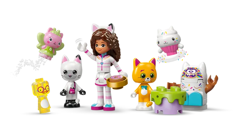 La montagne des friandises et le jardin de Fée Minette - Gabby's Dollhouse