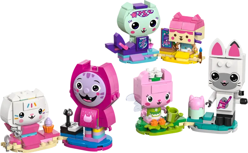 Les Gabbychats en briques - Gabby's Dollhouse