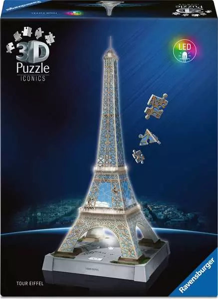 Tour Eiffel illuminée - 216mcx 3D