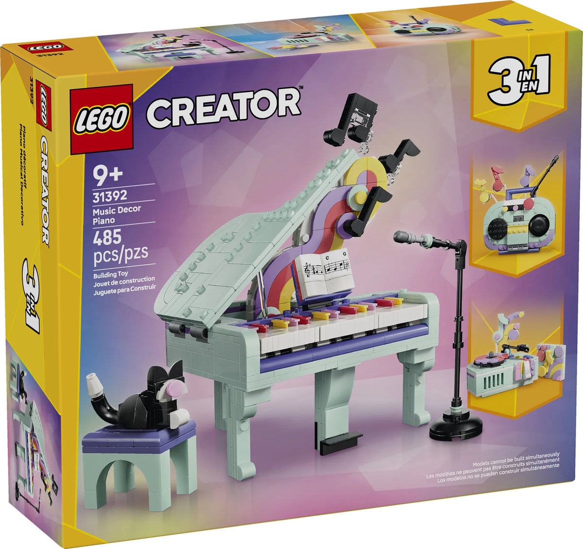 Music Decor Piano - Creator 3-in-1