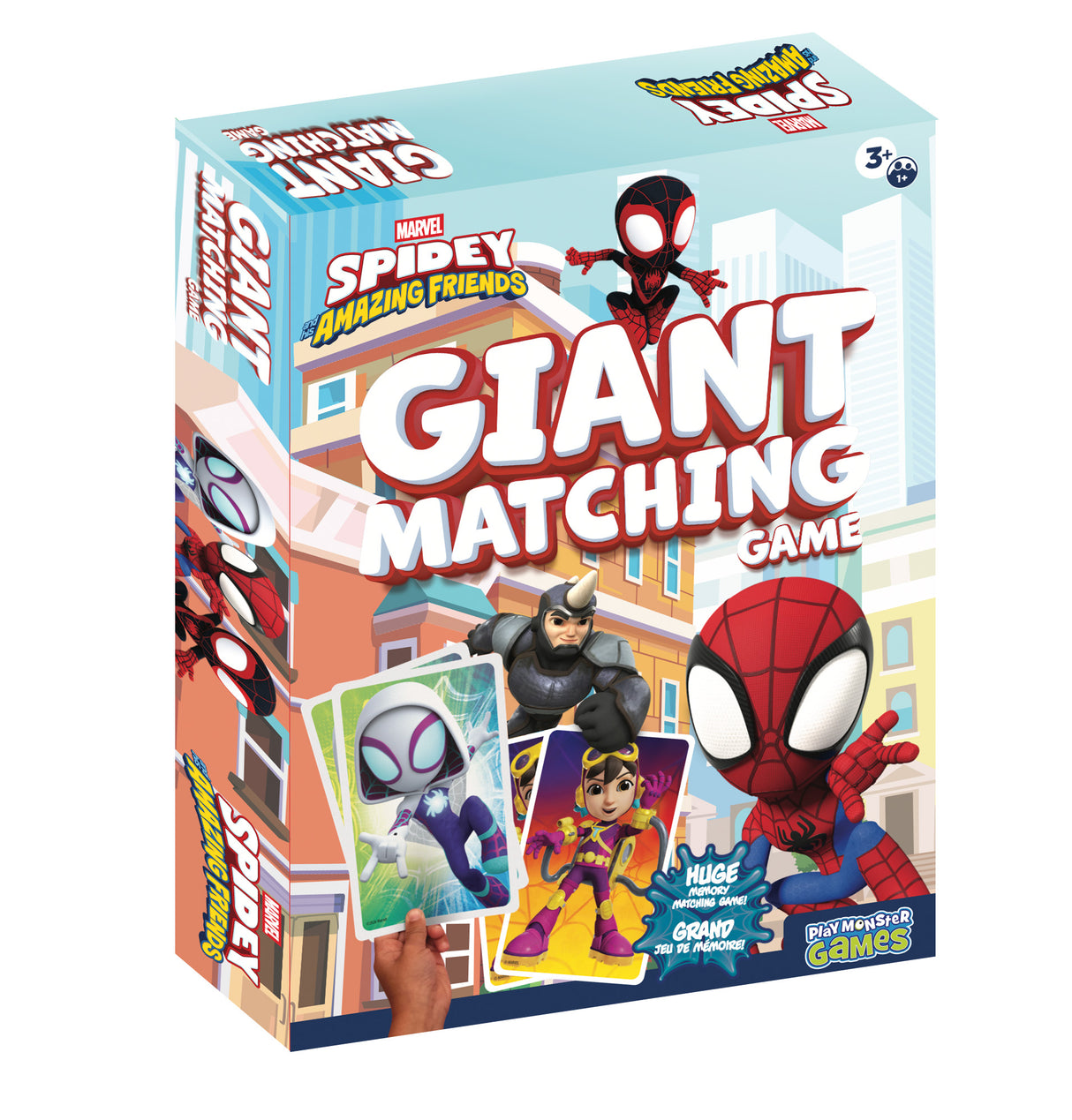 Jeu de mémoire géant - Spidey (Bil)