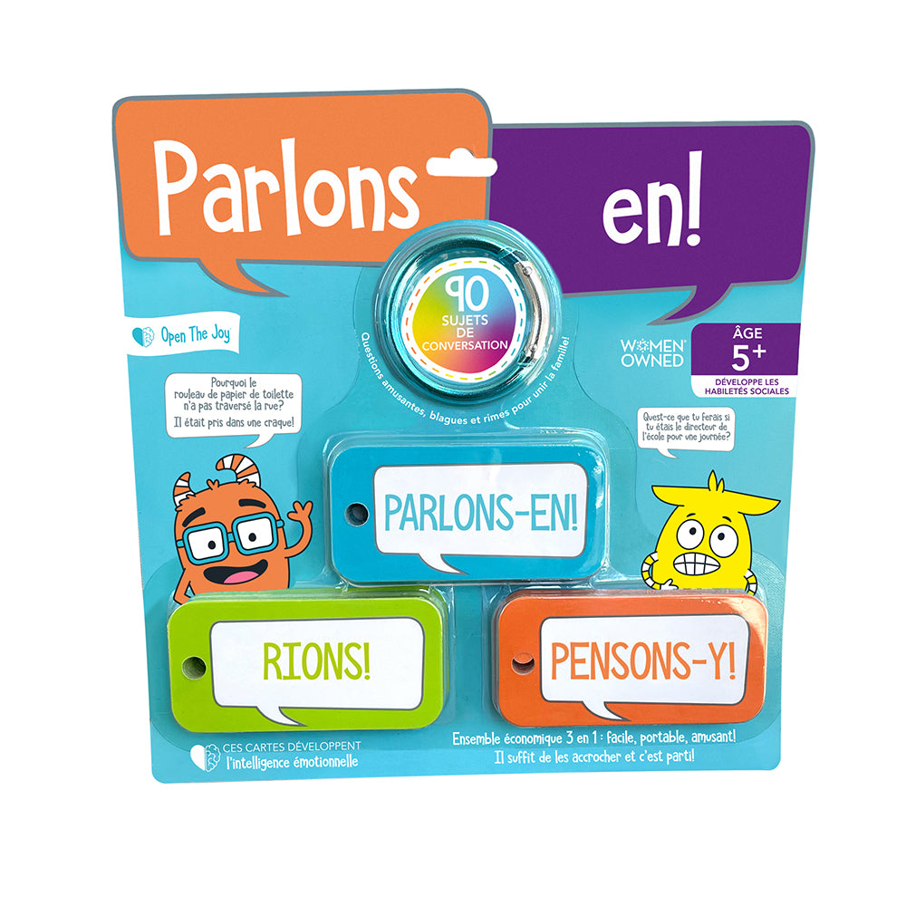 Parlons-en - Cartes de conversation format poche (Fr)