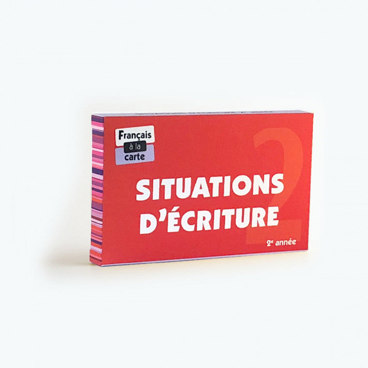 Français à la carte - Situations d'écriture (Fr)