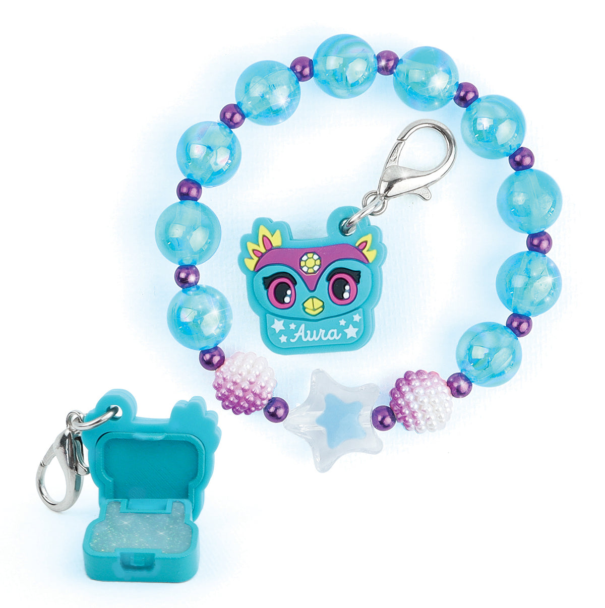 Bracelet with Scented Charm - Nebulous Stars
