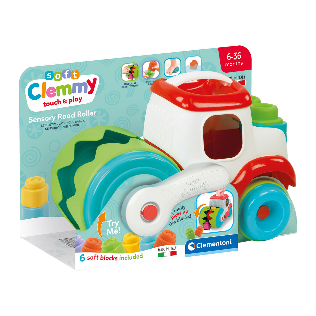 Rouleau compresseur sensoriel - Soft Clemmy