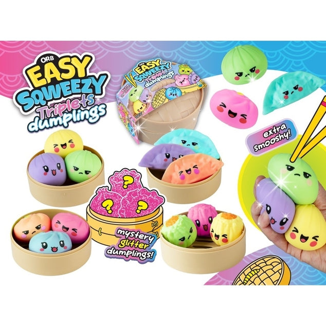 Easy Sqweezy Triplet Dumplings (assortiment)