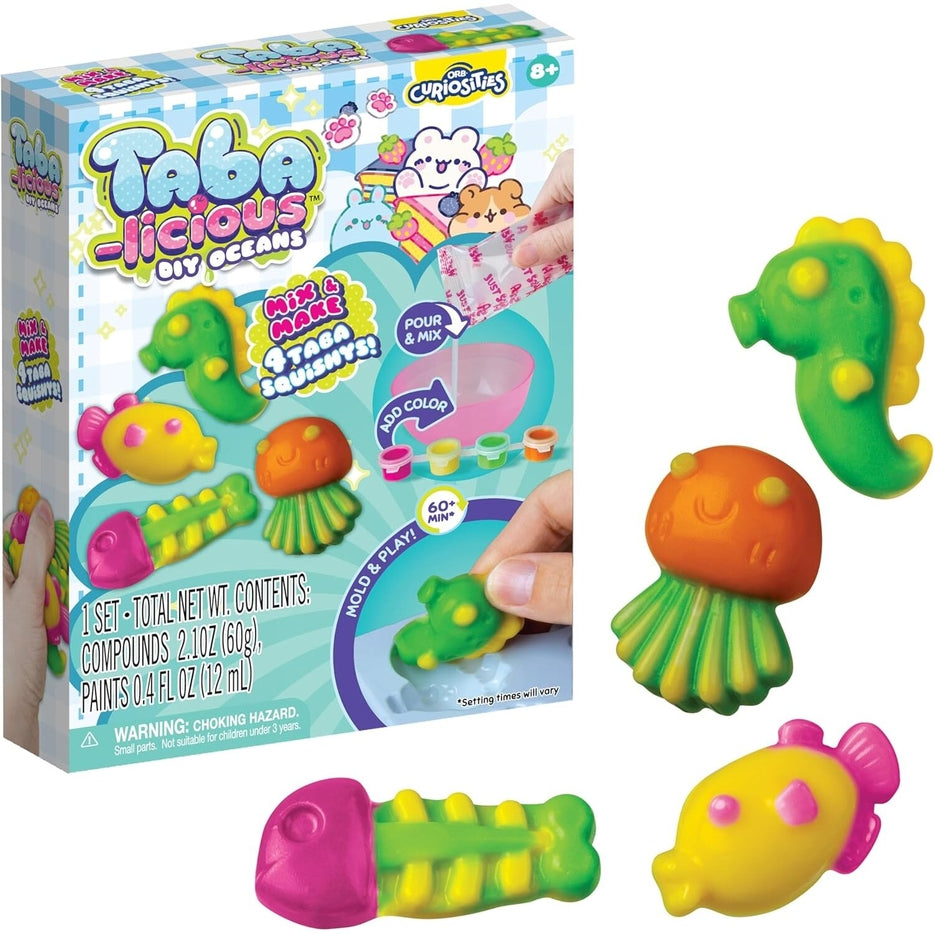 Squishy Taba-Licious - Ensemble DIY Mega - Ocean (Ang)