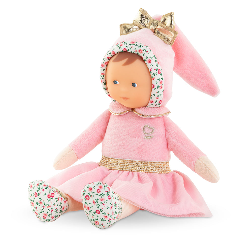 Doudou Miss - Ballerine Rose grenadine 25 cm