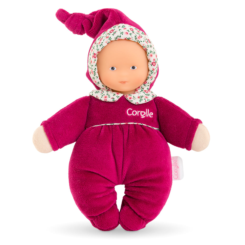 Doudou Babidoux - Rose grenadine 20 cm