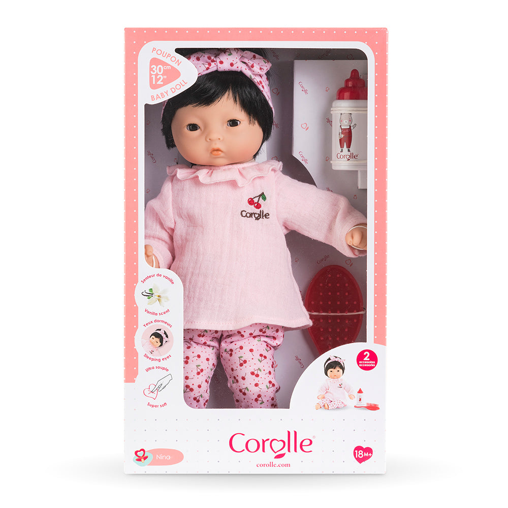 Bébé Calin - Nina avec cheveux 30 cm