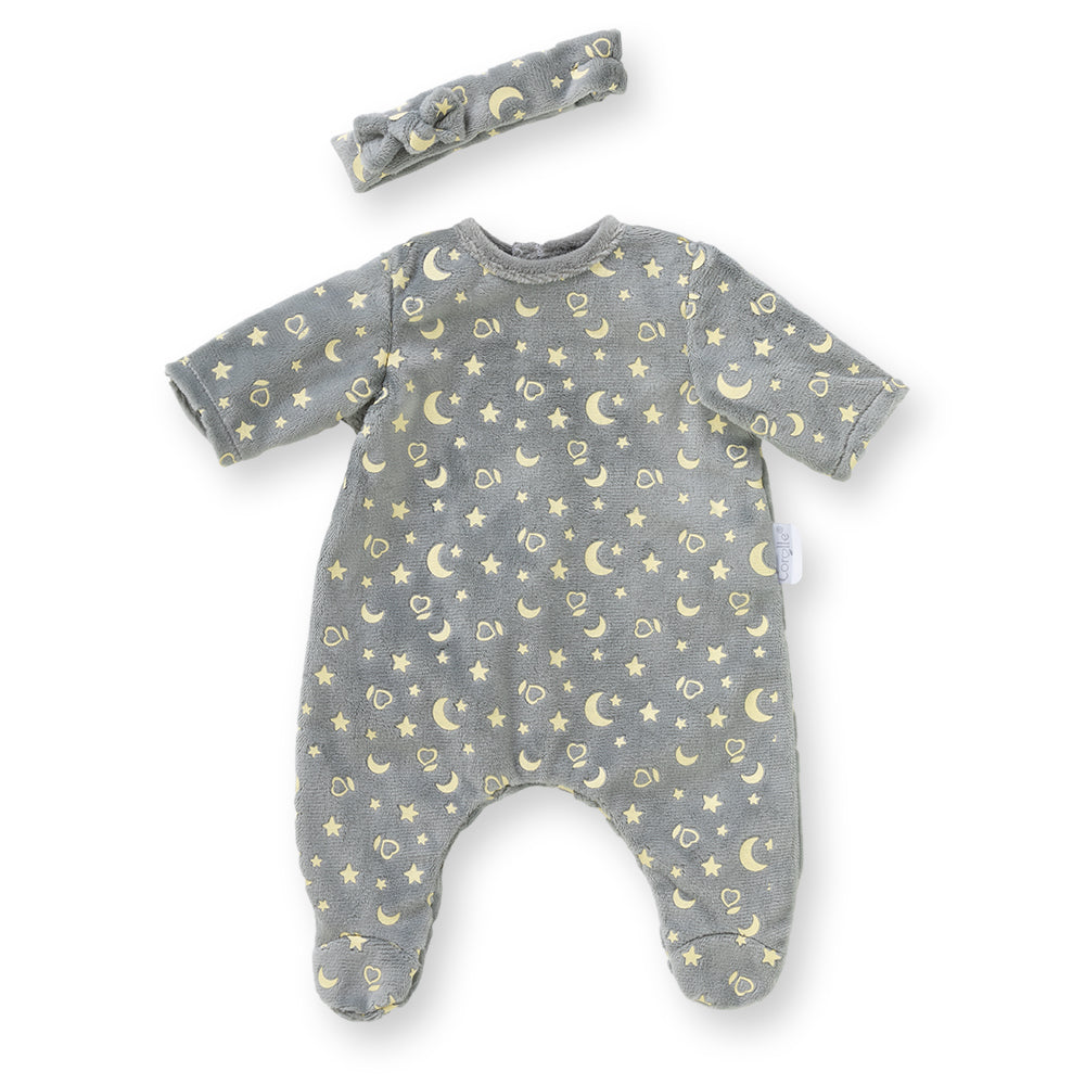 Outfit 36 cm - Glow-in-the-dark pyjamas and headband
