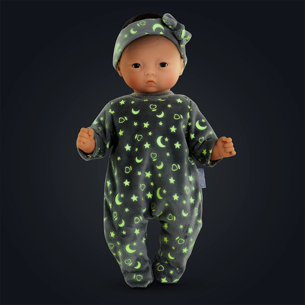 Outfit 36 cm - Glow-in-the-dark pyjamas and headband