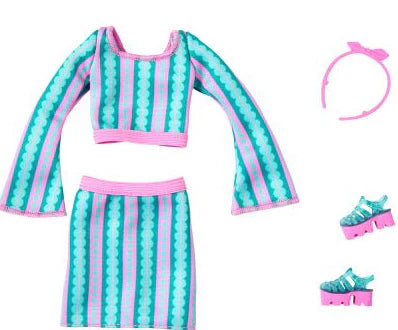 Barbie Fab - Ensemble vêtements
