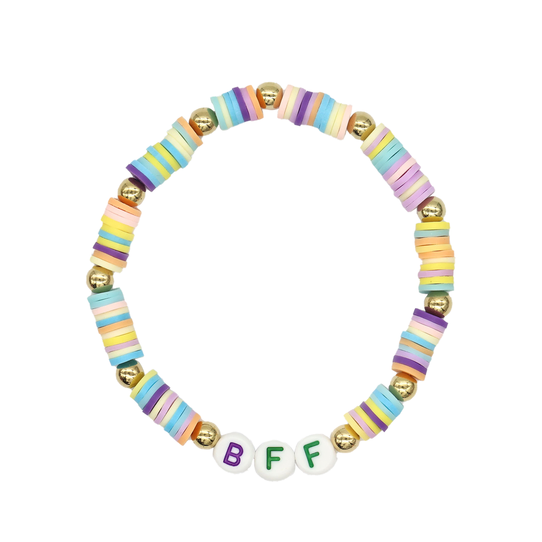 Friendship Bracelet Kit - Pastel Beads