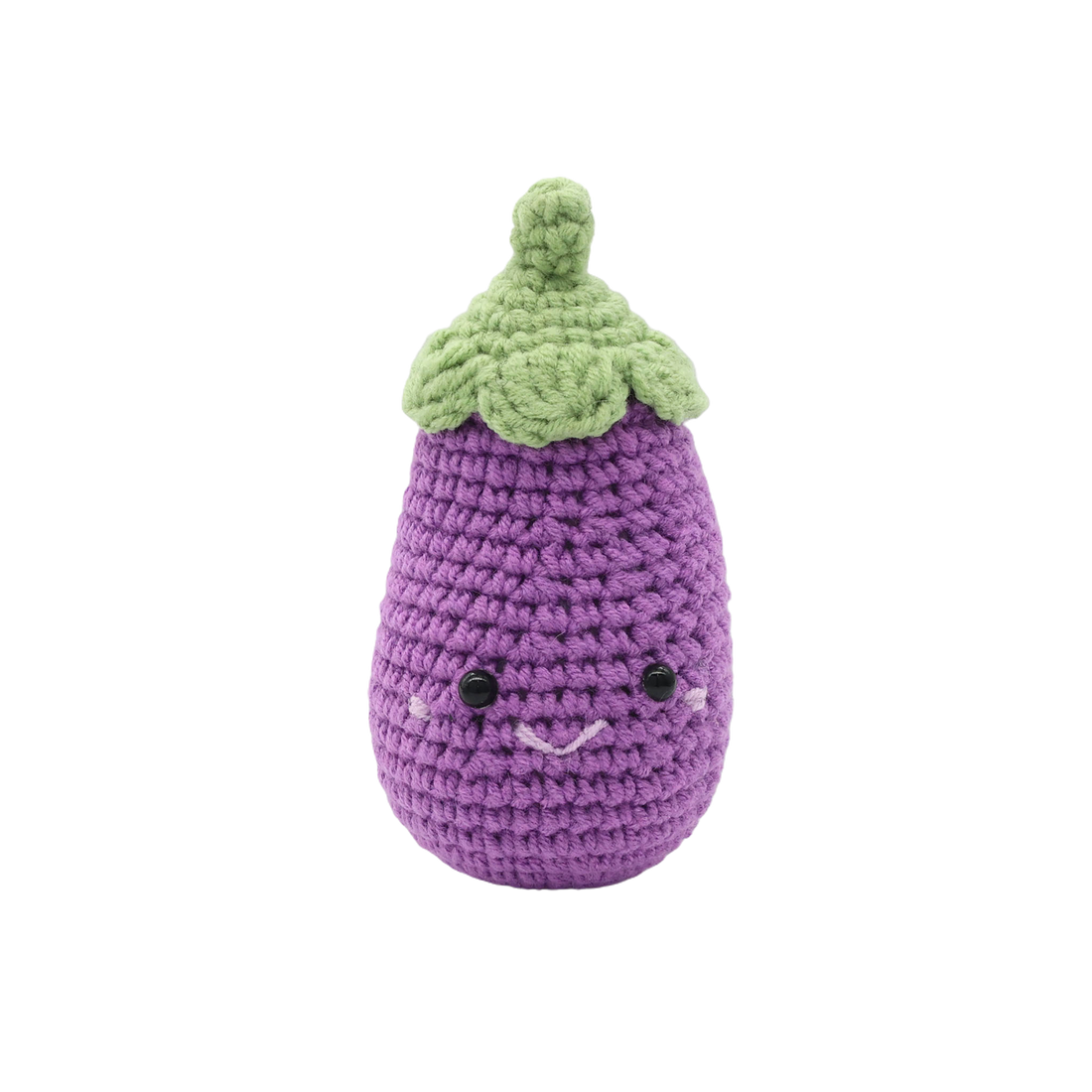 DIY Crochet Key Ring - Eggplant (Bil)