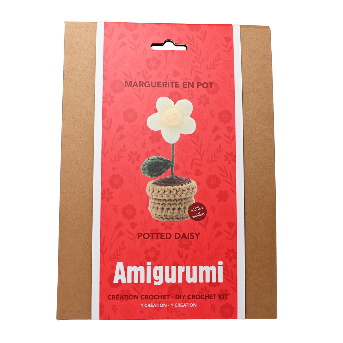 DIY Crochet Set - Potted Daisy (Bil)