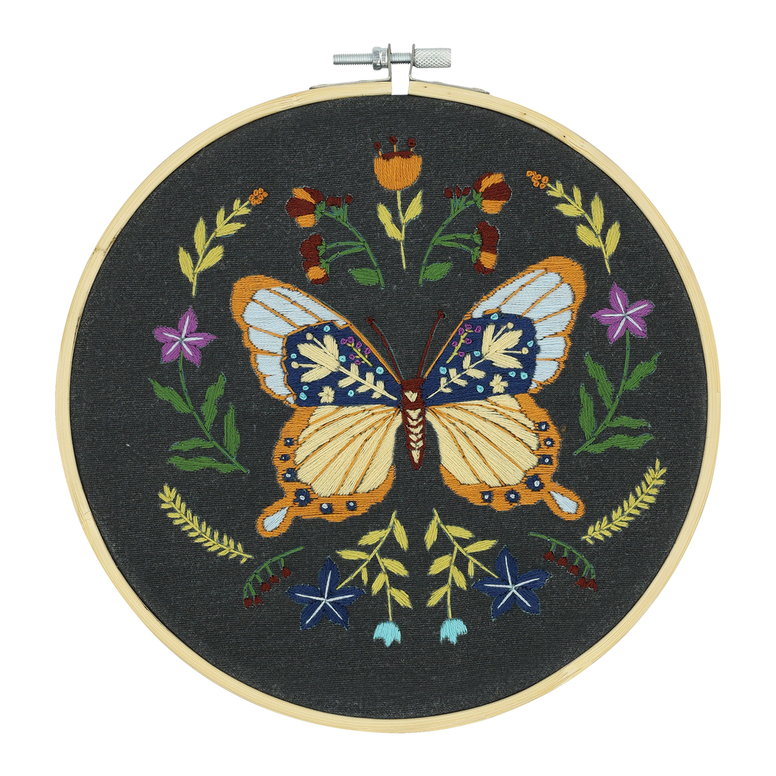 Embroidery Kit - Midnight Butterfly (Bil)