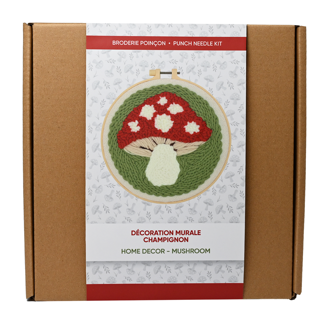Punch Needle Kit - Mushroom (Bil)