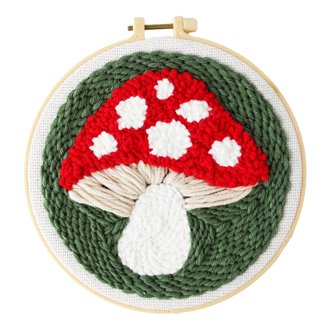 Punch Needle Kit - Mushroom (Bil)