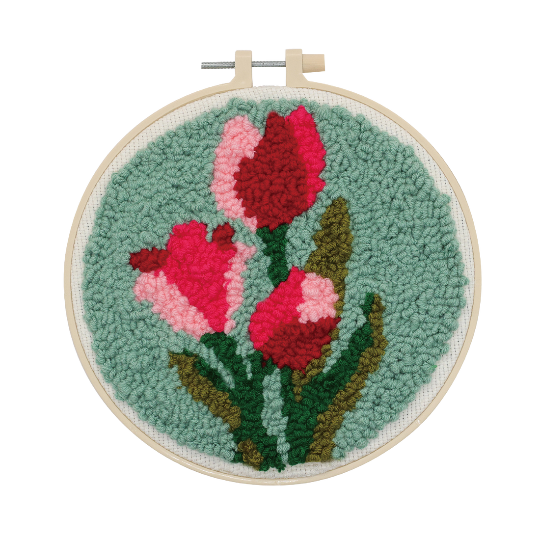 Punch Needle Kit - Flowers (Bil)