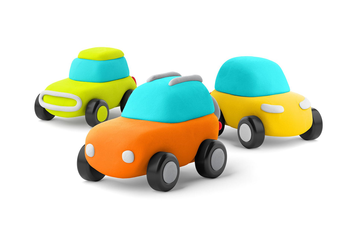 Hey Clay Set - Eco Cars