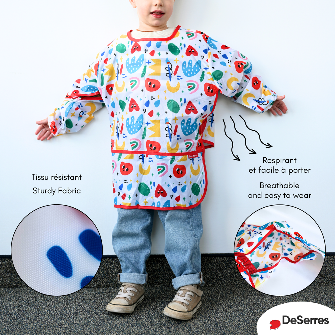 Smock for Children Ages 3–5