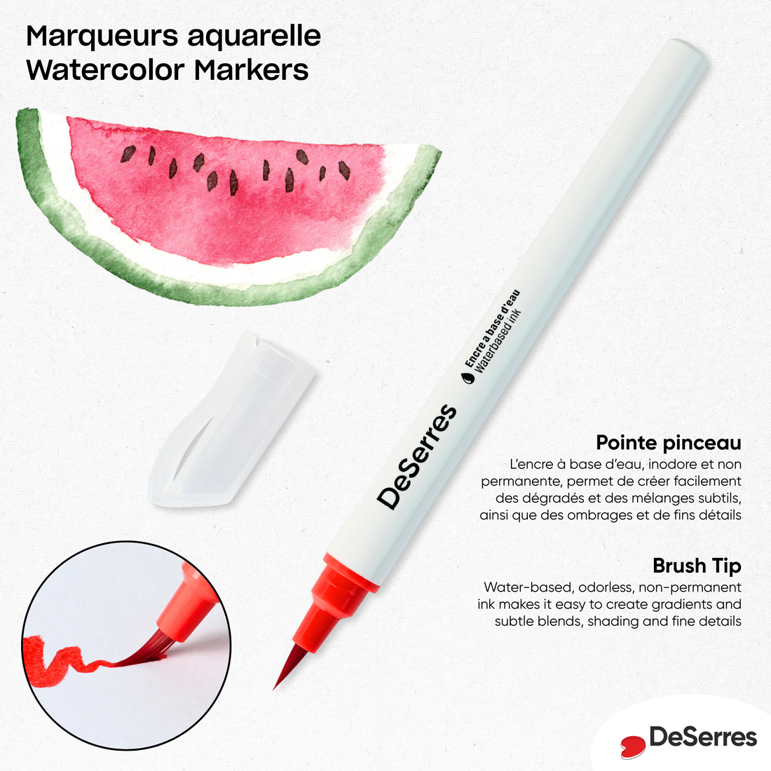 Set of Watercolor Markers (24)