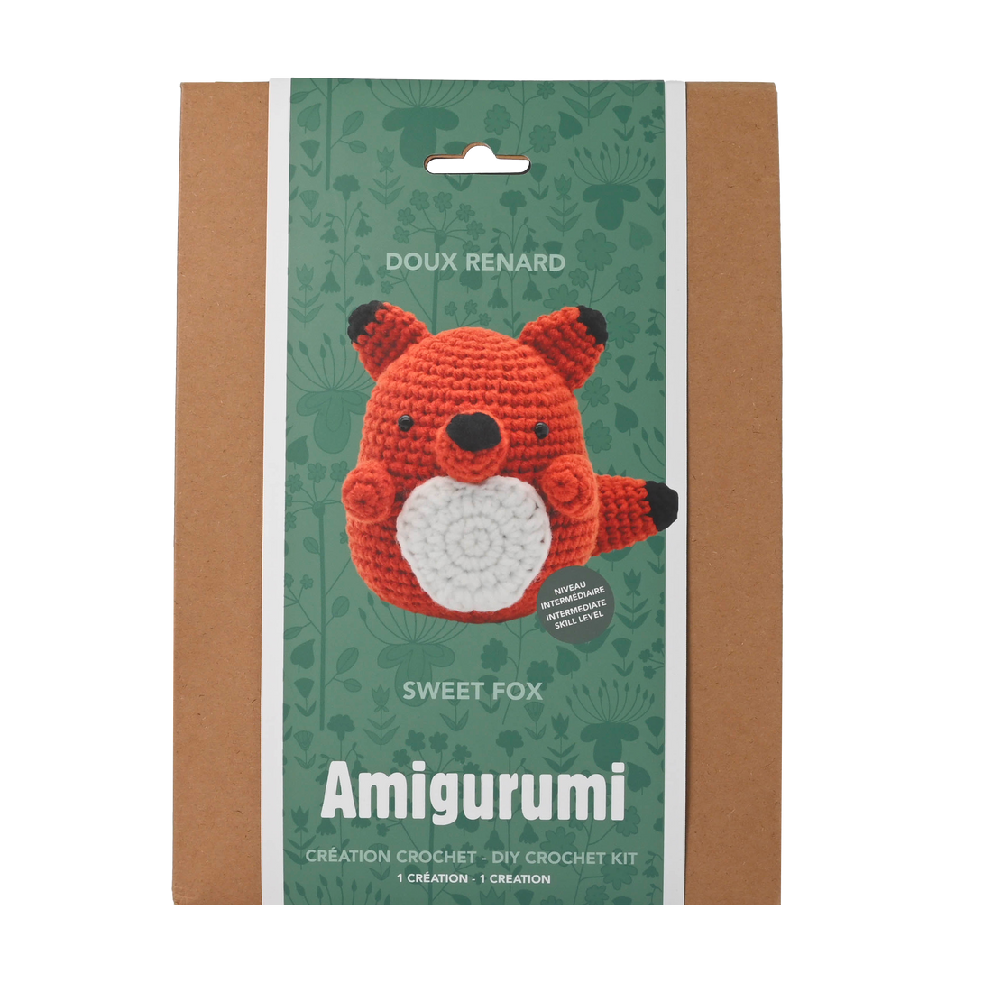 DIY Crochet Kit - Sweet Fox (Bil)