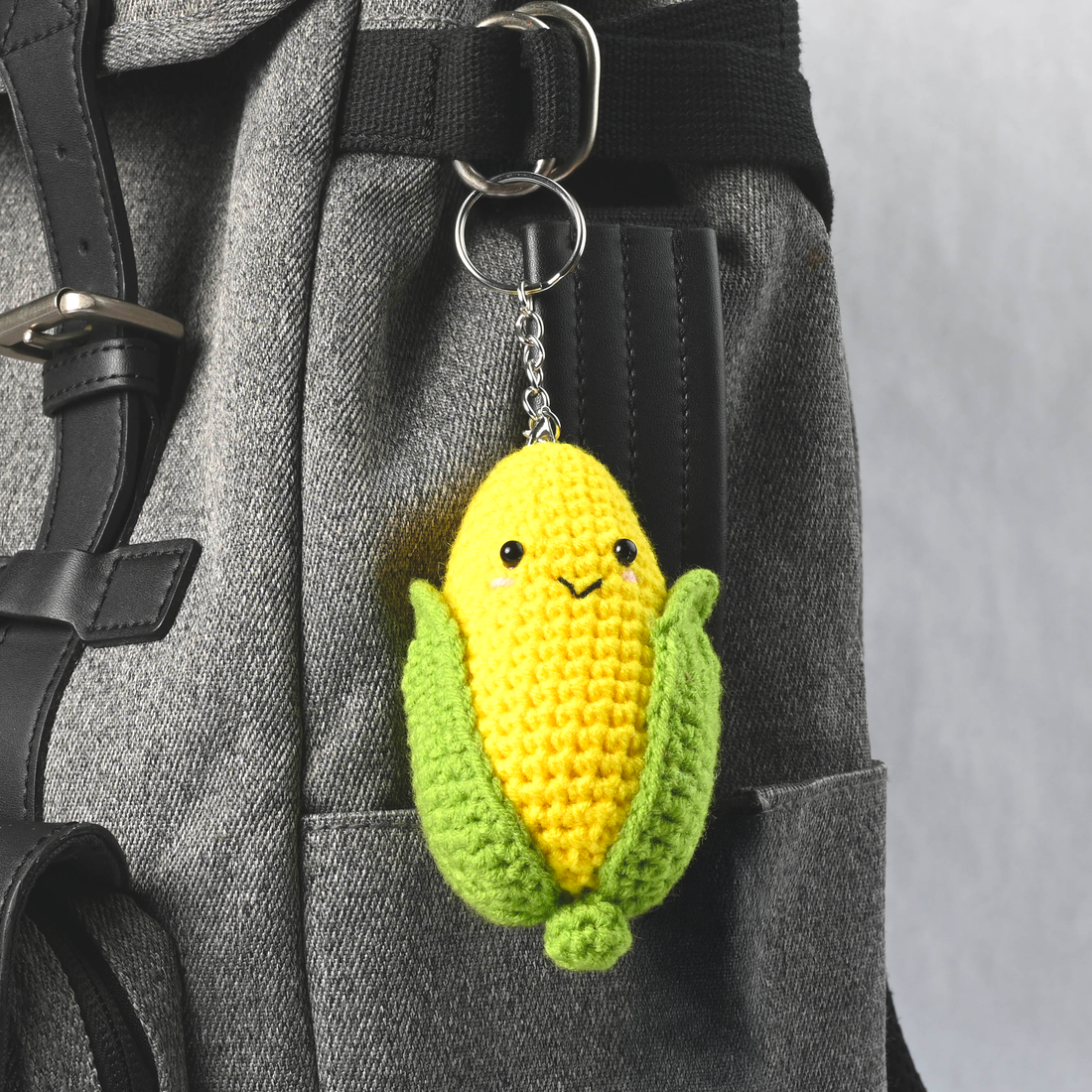 Kit DIY porte-clés crochet - Petit épi (Bil)