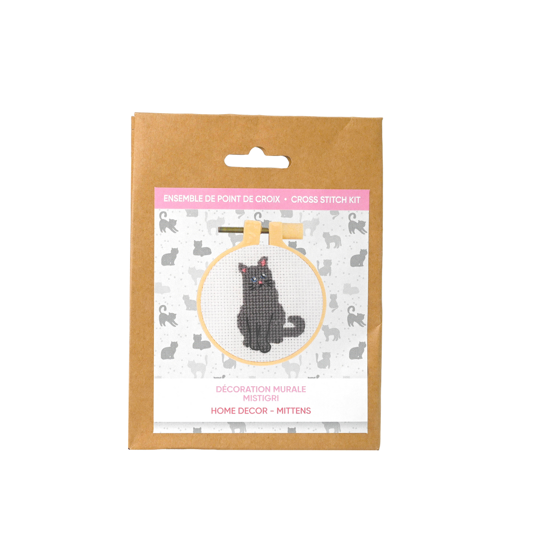 Kit DIY point de croix - Mistigri (Bil)
