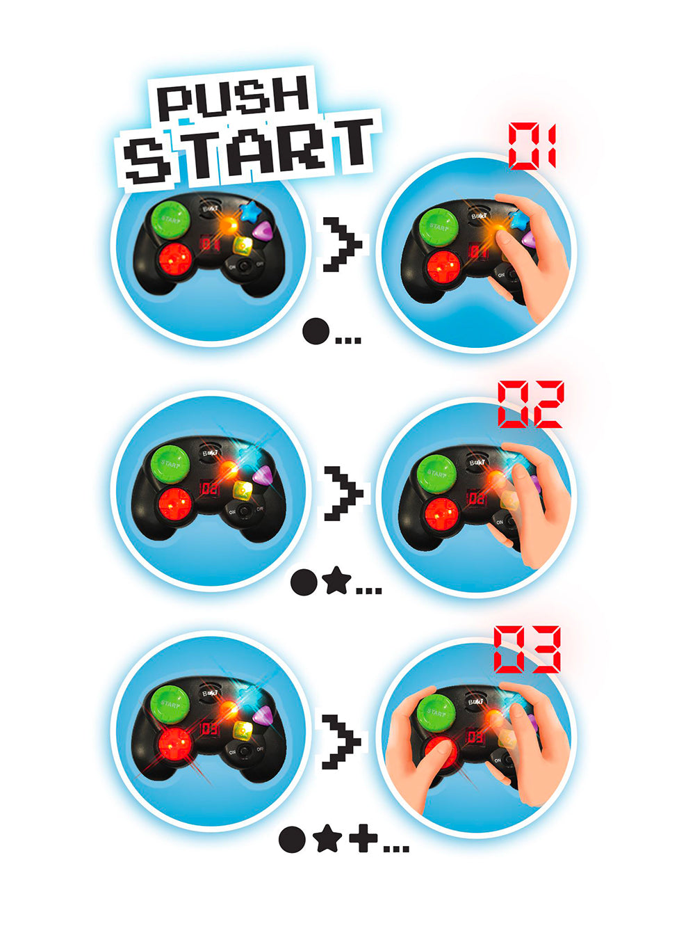 Buki - Manette Memory (Bil)