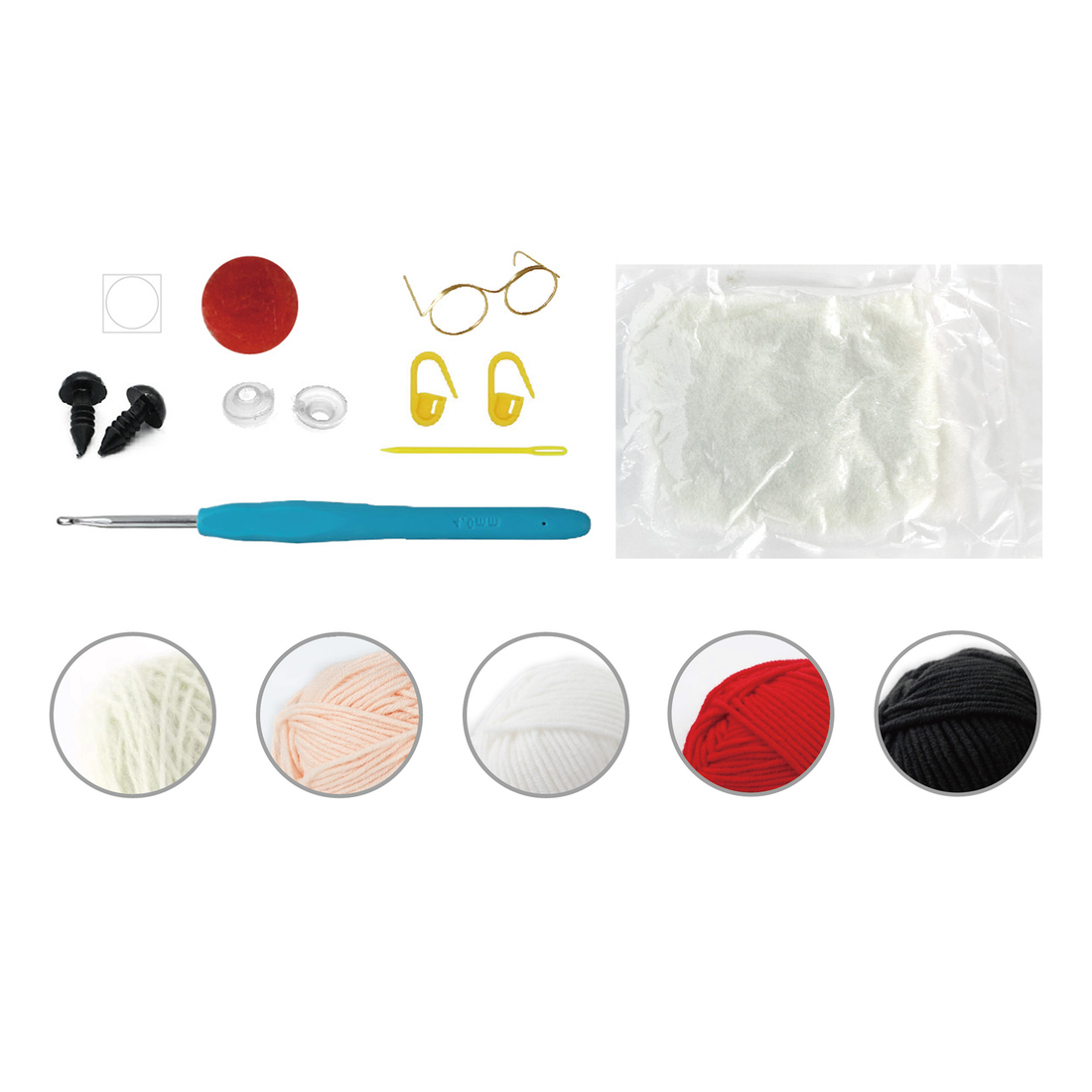 Kit DIY crochet - Père Noël (Bil)