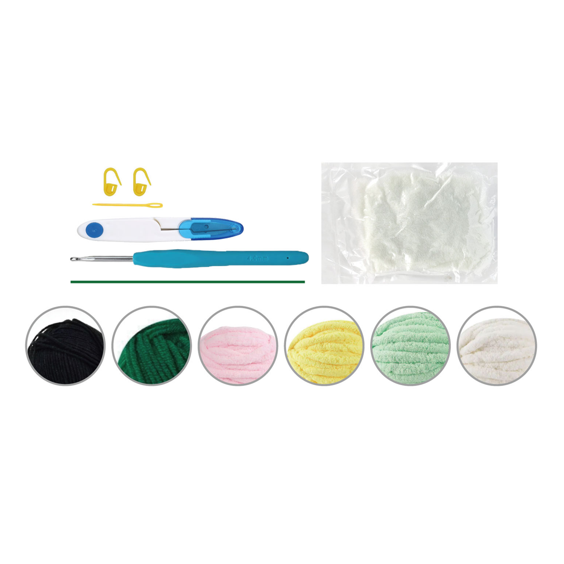 DIY crochet kit - Frog (Bil)